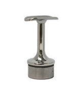 MOD 50 - ROUND 316 STAINLESS STEEL RAIL SUPPORT FIXED CURVED SADDLE